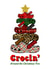 Funny - Friend - Crocs - Crocin Around The Christmas Tree - Christmas Card - Rocking Around The Christmas Tree - Pun created by Betty & Nell