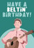 Gerry Cinnamon Birthday Card created by The Foxy Lemon Co.