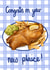 Funny Chippy Pun New Home Card - Fish And Chips - New Place - Congrats On Your New Plaice created by Katie Tinkler illustration