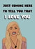 Funny love island card created by darcy beresford