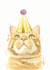 Ginger Tabby Cat Birthday Card created by Robert James Hull