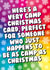 Camp as Christmas Card created by Dean Morris Cards