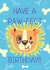 Paw-fect dog birthday card created by @Alisha Vas