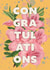 Congratulations Celebration Card created by Italiceize Designs