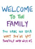 Welcome To The Family Card - In-law Engagement Or Wedding Card created by SixElevenCreations
