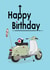 British Mod Birthday Card 1002 created by aob.designed
