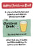 Christmas Pint on Me dad! christmas card created by Codfish Design