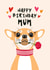 Chihuahua Birthday Card for Mum created by Diva Doodle Designs