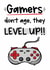 Gamer Level Up Birthday Card - Teenage Boy Birthday Card created by The Laughing Sloth