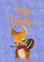 Kitsch Musical Squirrel Birthday Card  1001 created by PearlyPea 