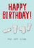 Many Happy Returns Birthday Card created by Floydie