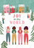 'Joy to the world' Christmas Carol Singers Card created by Flourish Paperworks