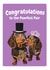 Dachshund Wedding Congratulations Card - The pawfect pair created by Studio Woof
