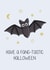 Fang-Tastic Halloween Bat created by Creaternet