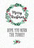 Sarcastic Burn Your Turkey Christmas Card created by Pretty Cheeky