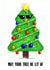 Funny Christmas Pudding Card - like family nobody wants to invite but has to created by picsandsquiggles