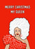 Queen Christmas card created by Adam Regester