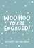 Confetti Engagement Card created by Fliss Muir