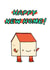 Cute Moving House New Home Card - Happy New Home! created by RadishandDuck