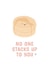 No One Stacks Up To You Pancake Card created by Kalm Lettering