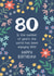 80 Years Enjoying You Birthday Card created by Design By Day