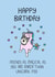 Happy birthday to a magical friend!  created by Schnauzer Scribbles