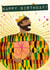 Happy Birthday | Black Man Birthday | Birthday King created by Aziza Illustrates