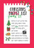 Christmas Fuck It List card created by Eskimo Kiss Designs