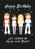 Birthday ABBA pun card created by Betty Kitten
