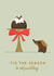 'Tis The Season Sausage Dog Christmas Card created by Hannah Nolloth