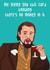 No Money Leo DiCaprio Laughing Birthday Card created by Glenn  Eldridge 