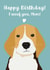 Cute Birthday Card for Mom from the Dog created by Arikaa Designs