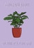 Funny New Plant Baby Card - Plant Parent created by Canny Crafted