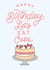 Let's Eat Cake birthday card created by Shannon Jones
