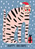 Happy Holidays Christmas Tiger Card created by NICHOLA COWDERY ILLUSTRATIONS 