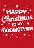 Happy Christmas to my Godmother created by Yeti Design