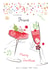 Festive Quarantini Prosecco Christmas Card created by SABIVO Design by Sabina