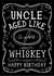 Uncle Jack Daniels Whiskey Birthday Card created by  la la la     Designs
