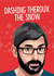 Louis Theroux Christmas Card created by TeHe Gifts