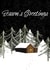 Snowy wintery Christmas scene created by Mayah Wetherell