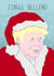 Boris Johnson Christmas card created by Floydie