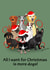All I want for Christmas is more dogs! created by Doodle Dot Design Co