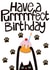 Pussy cat birthday cuteness created by Hinkypunk Illustration
