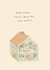 Pretty Plant House New Home Card - Plants - New House More Room For New Plants created by Bekka's Illustrations