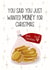 Chocolate Money Christmas Card created by Silky Rose Design