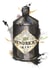 Hendrick's Gin Bottle created by Georgina Luck Illustration