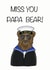 Navy Daddy deployment card created by Sketchy Mummy