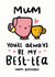 Cute Birthday Card - Mum - Pun - You'll Always Be My Best-Tea created by Arrow Gift Co