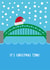 Newcastle Tyne Bridge Christmas Card created by Sean Cullen