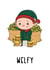 Welfy created by Daniella Illustrates 